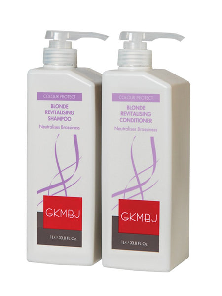 GKMBJ Blonde Shampoo & Conditioner Duo 1L